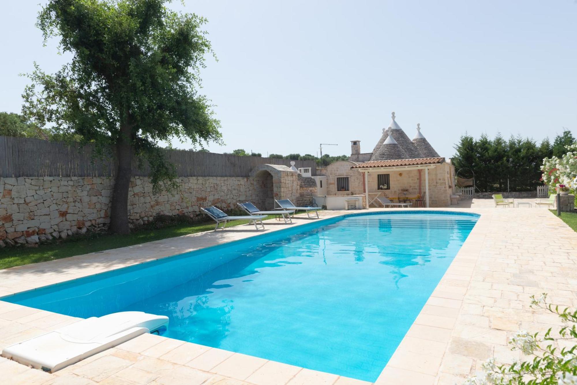 Trullo Filippo With Exclusive Pool Villa Cisternino Exterior foto