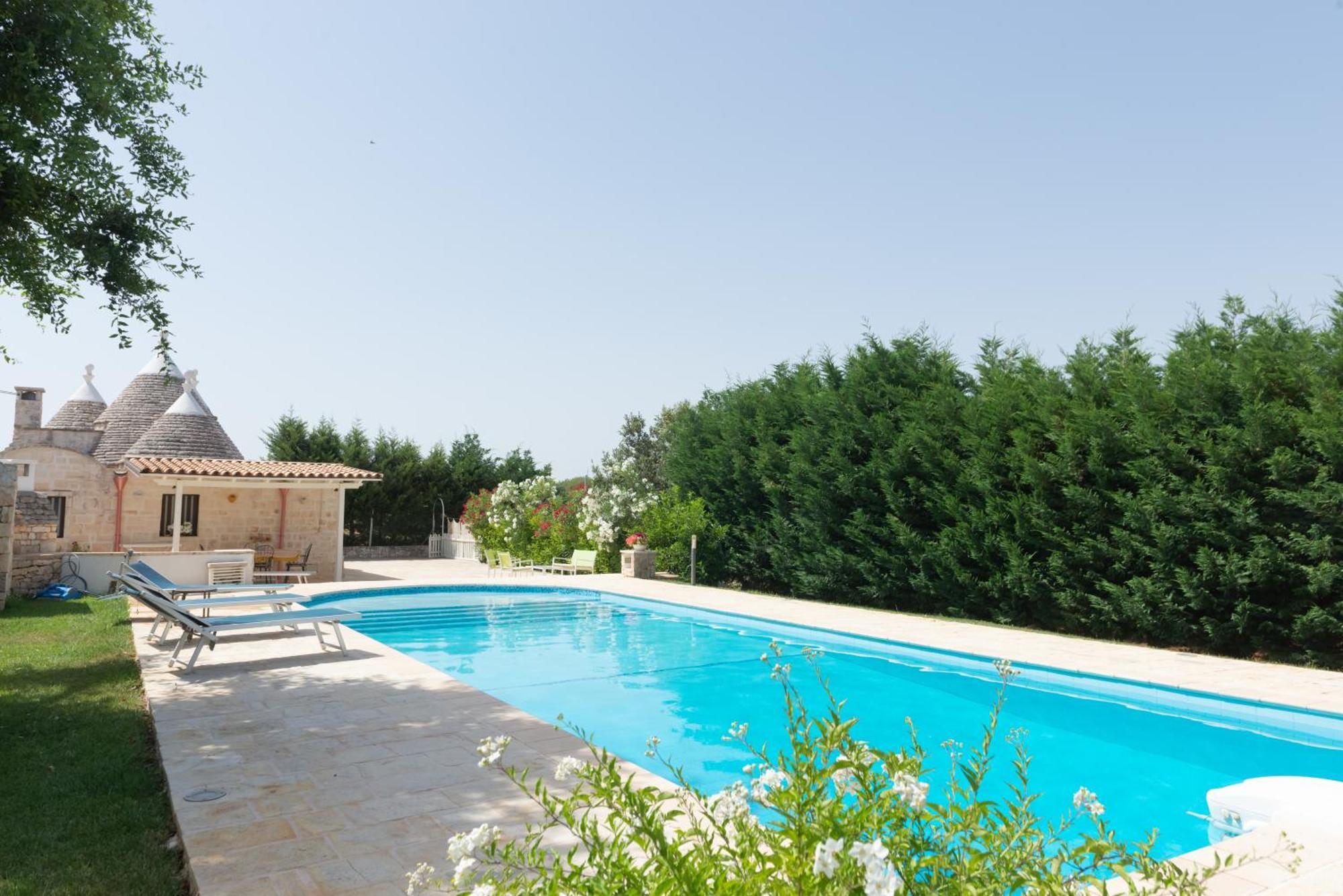 Trullo Filippo With Exclusive Pool Villa Cisternino Exterior foto