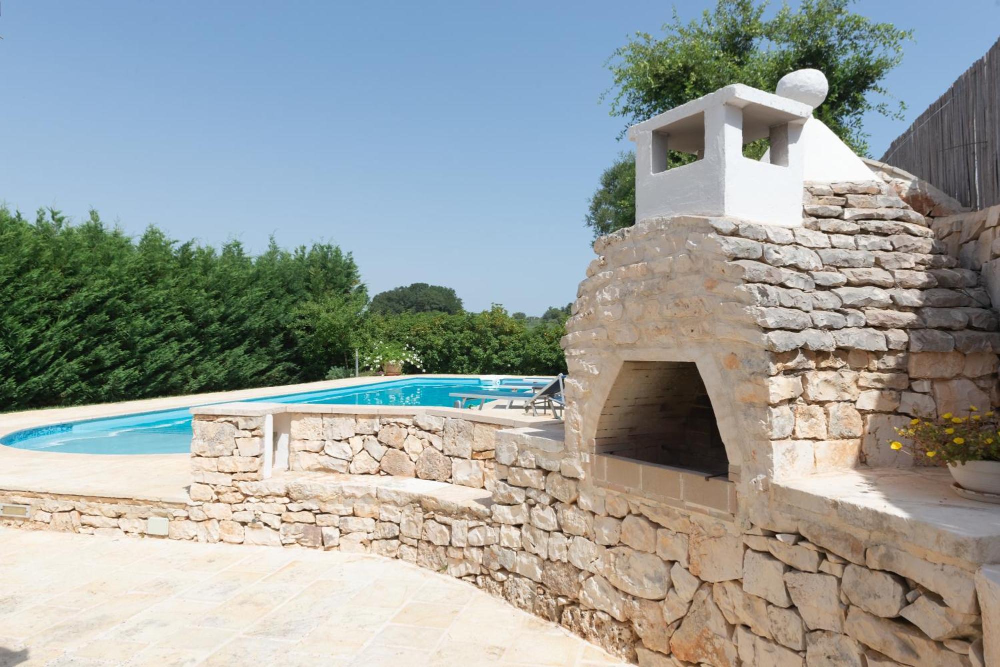 Trullo Filippo With Exclusive Pool Villa Cisternino Exterior foto